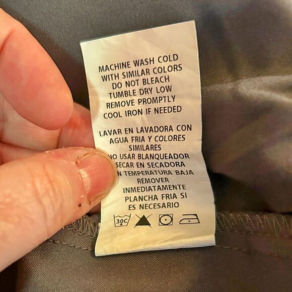 Scrubstar Gray Scrub Pants, L/G, Drawstring, Cargo Pockets, 33" Waist - Picture 5 of 11